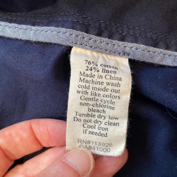 Mens Unlined Cotton/Linen Sport Jacket - Picture 7 of 10